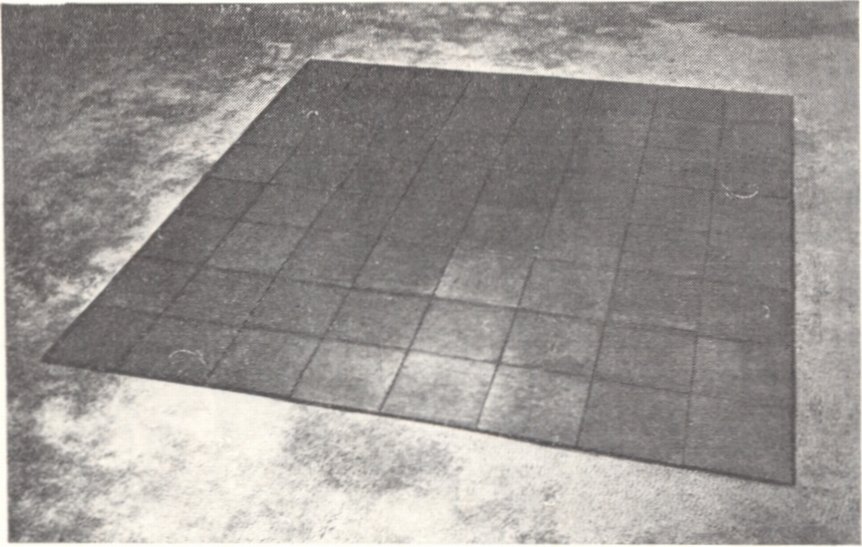 Карл Андре. Медные пластины. 1969 Карл Андре. Медные пластины. 1969