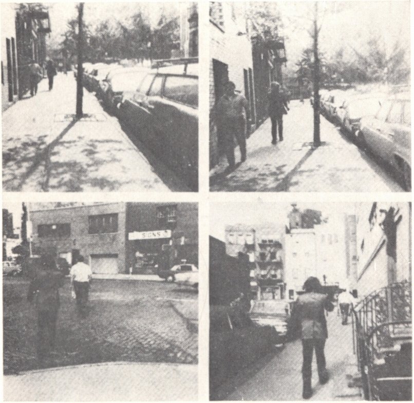 108. Вито Аккончи. Следование. Акция. 1969 Художник выбирал наугад прохожего и неотступно следовал за ним по улицам 108. Вито Аккончи. Следование. Акция. 1969 Художник выбирал наугад прохожего и неотступно следовал за ним по улицам