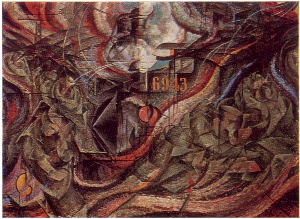 12. Умберто Боччони. Состояния души I. Прощание. 191 12. Умберто Боччони. Состояния души I. Прощание. 191