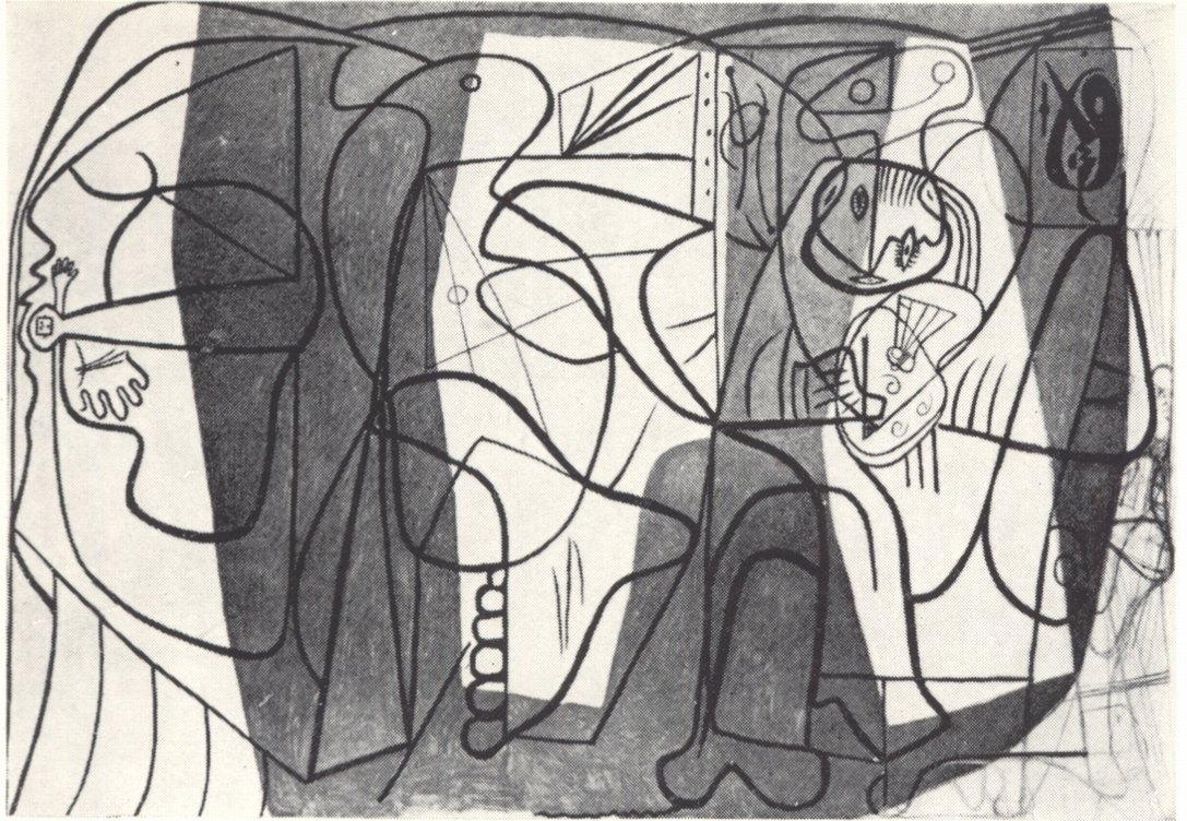 24. Пабло Пикассо. Художник и модель. 1926 24. Пабло Пикассо. Художник и модель. 1926