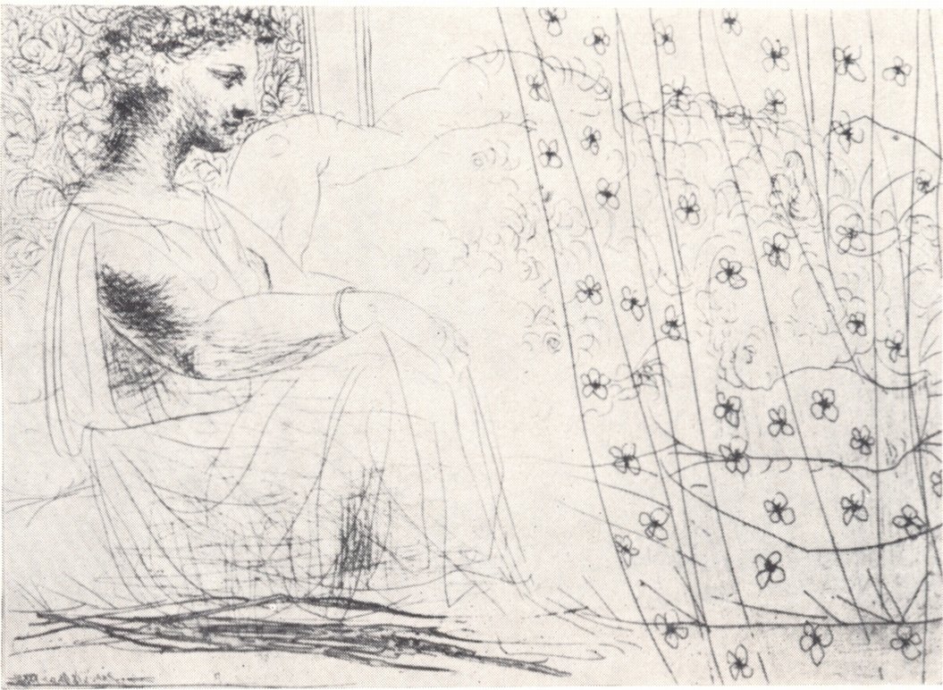 36—38. Пабло Пикассо. Минотавр. Офорты из «Сюиты Воллара». 1933 36—38. Пабло Пикассо. Минотавр. Офорты из «Сюиты Воллара». 1933