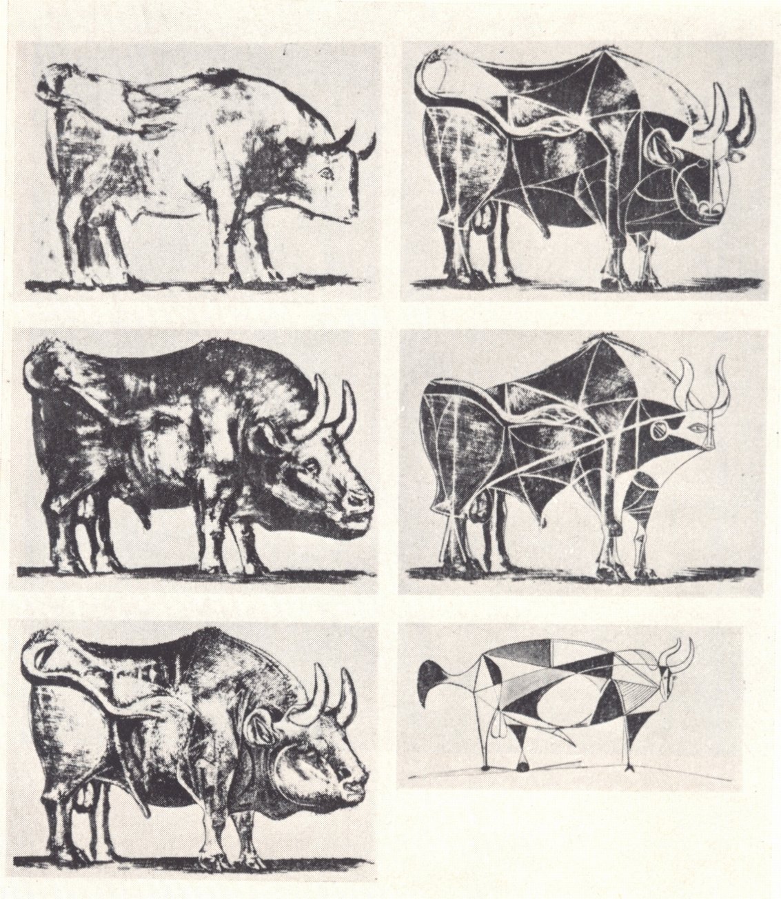 44. Пабло Пикассо. Бык. 1945—1946 44. Пабло Пикассо. Бык. 1945—1946