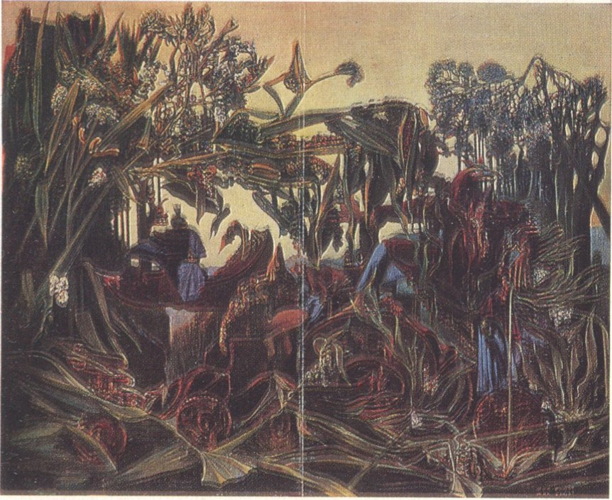 53. Макс Эрнст. Песня сумерек. 1938 53. Макс Эрнст. Песня сумерек. 1938