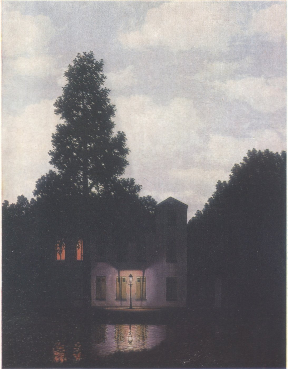 59. Рене Магрит. Царство света III. 1950 59. Рене Магрит. Царство света III. 1950