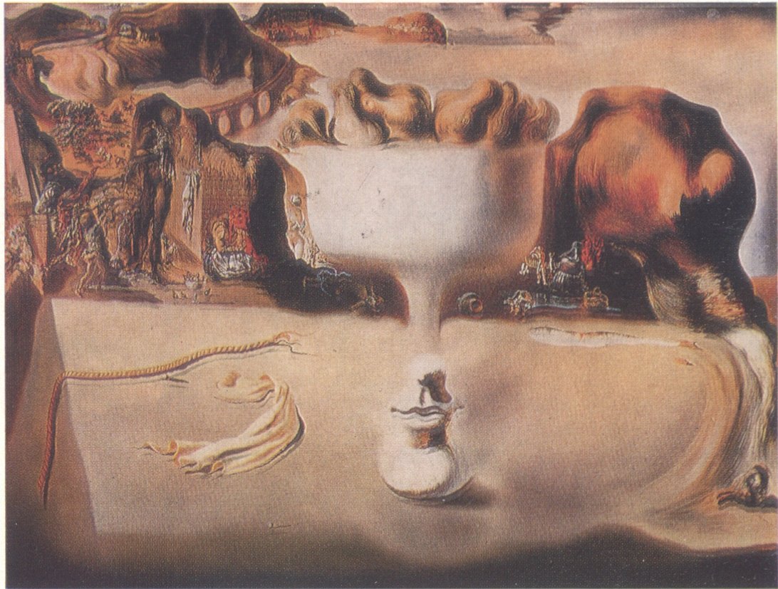 63. Сальвадор Дали. Возникновение лица и вазы на пляже 63. Сальвадор Дали. Возникновение лица и вазы на пляже