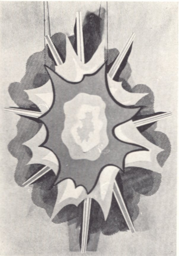 84. Рой Лихтенстейн. Настенный взрыв № 1. 1964 84. Рой Лихтенстейн. Настенный взрыв № 1. 1964