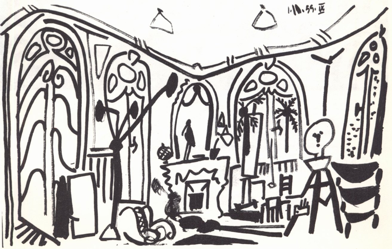 89. Мастерская. 1955 89. Мастерская. 1955