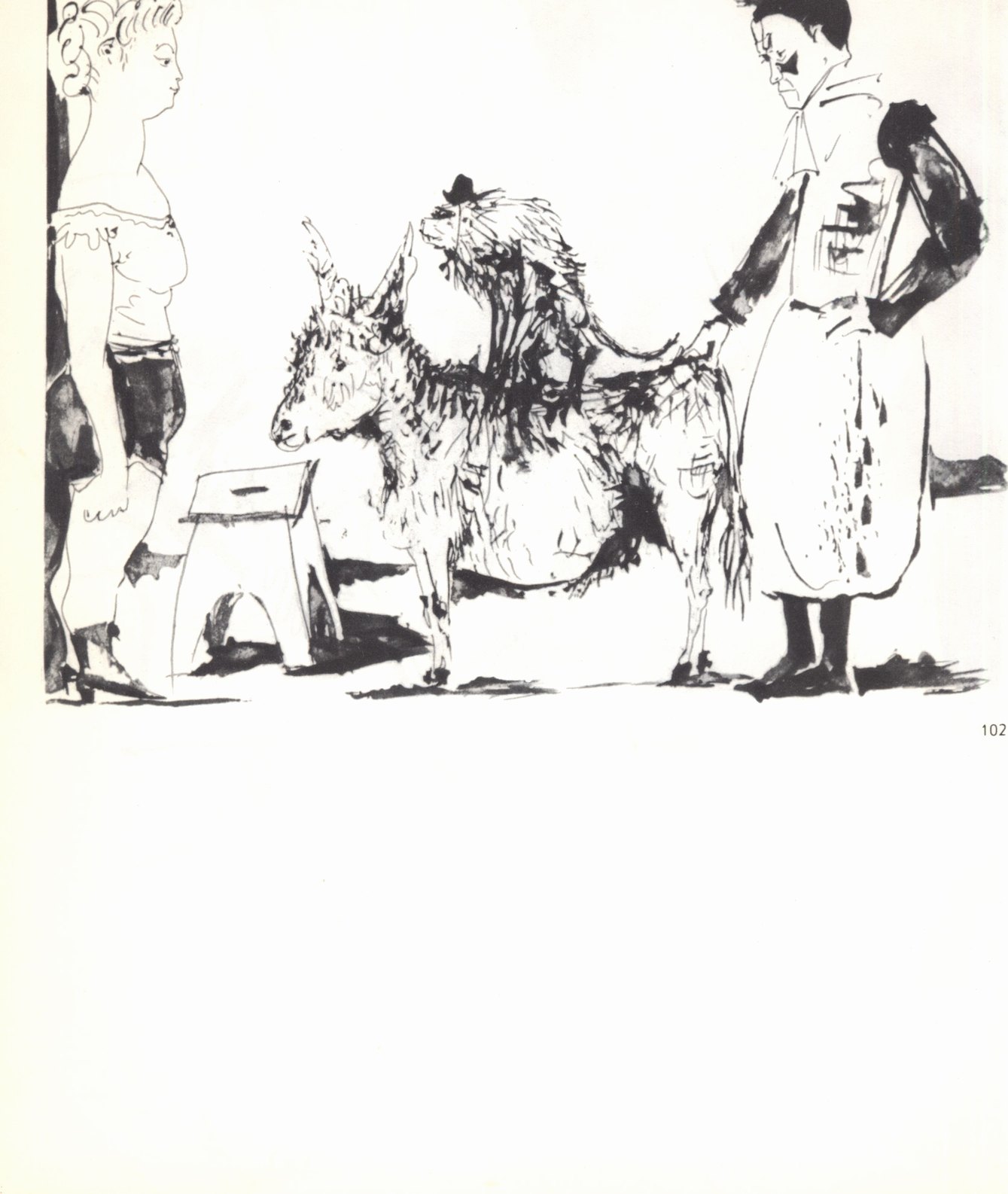 97—103. Рисунки из цикла «Человеческая комедия». 1953—1954 97—103. Рисунки из цикла «Человеческая комедия». 1953—1954