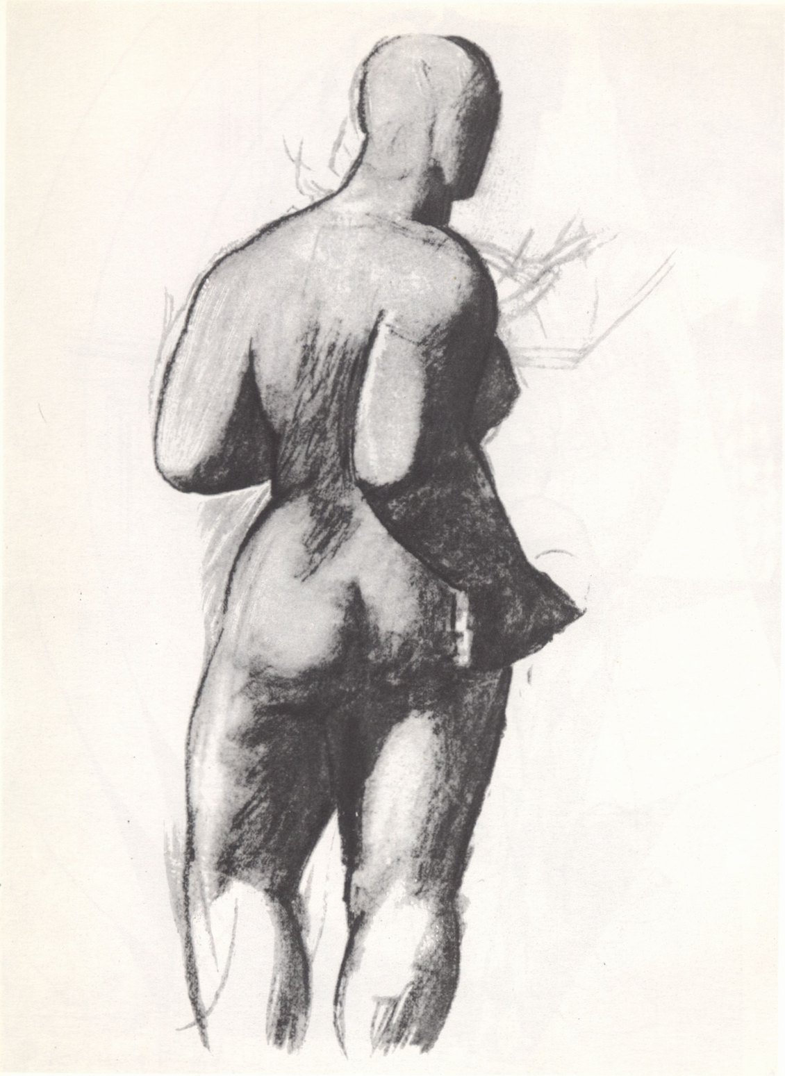 17. Обнаженная. 1919. Рисунок. 62,5×47. Нью-Йорк. Собрание Крейслер 17. Обнаженная. 1919. Рисунок. 62,5×47. Нью-Йорк. Собрание Крейслер