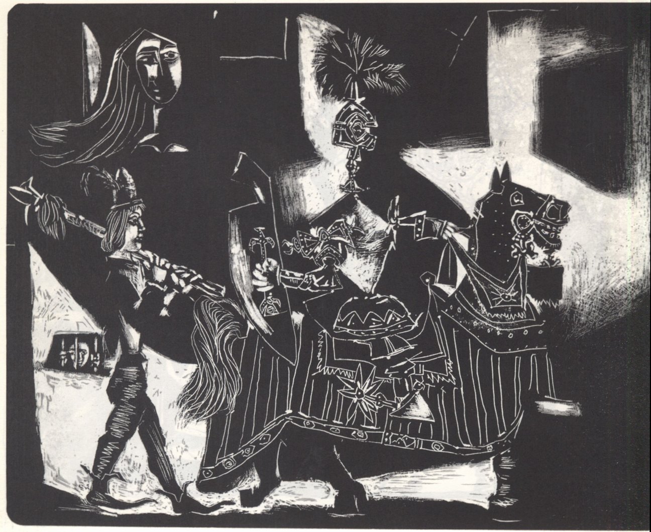 74—76. Игры пажей. 1951. Литографии. 32×42,5; 35×44 (75—76) 74—76. Игры пажей. 1951. Литографии. 32×42,5; 35×44 (75—76)