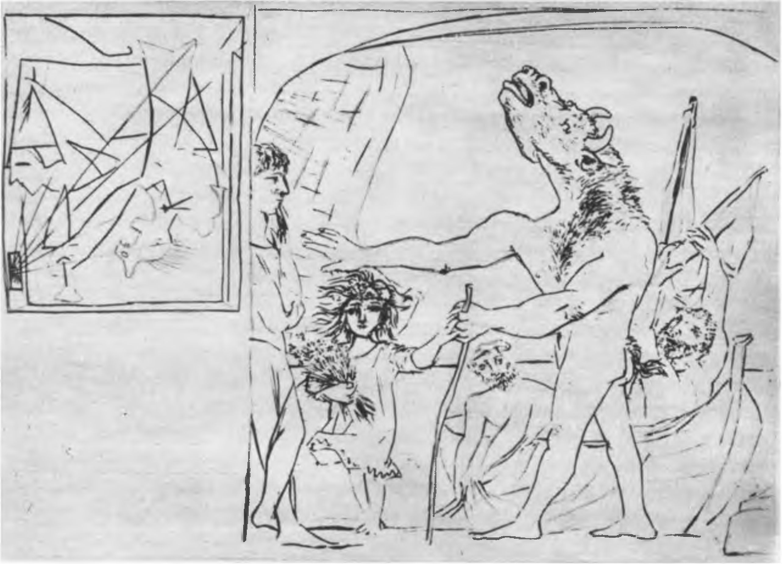 Слепой минотавр. 1934 г Слепой минотавр. 1934 г