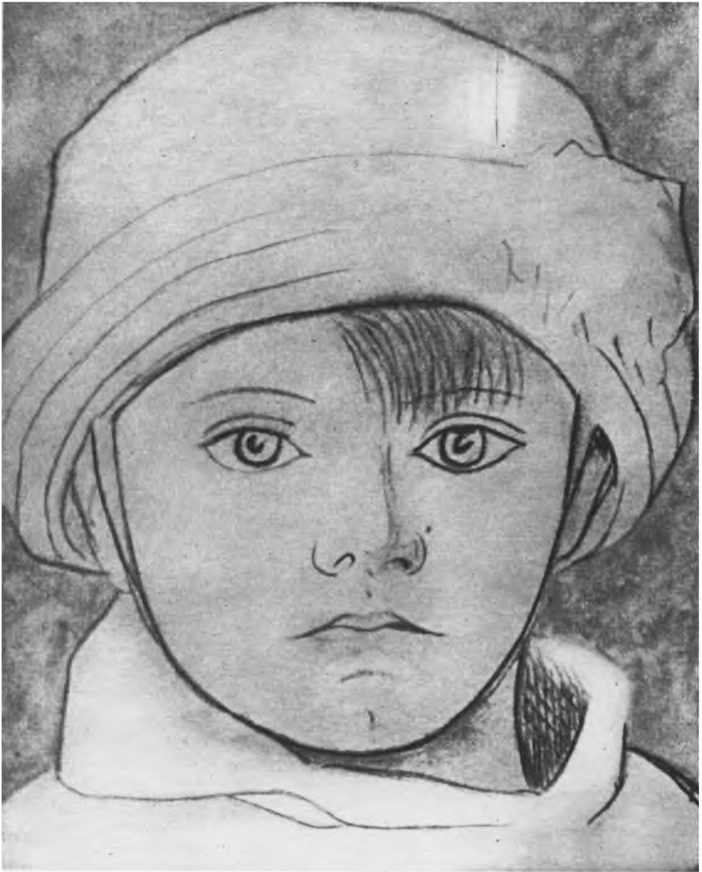 Портрет сына. 1923 г. Портрет сына. 1923 г.