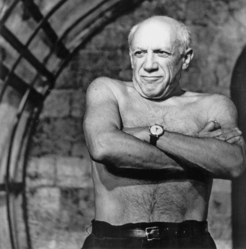 Пабло Пикассо. Фотограф Юсуф Карш, 1954 г