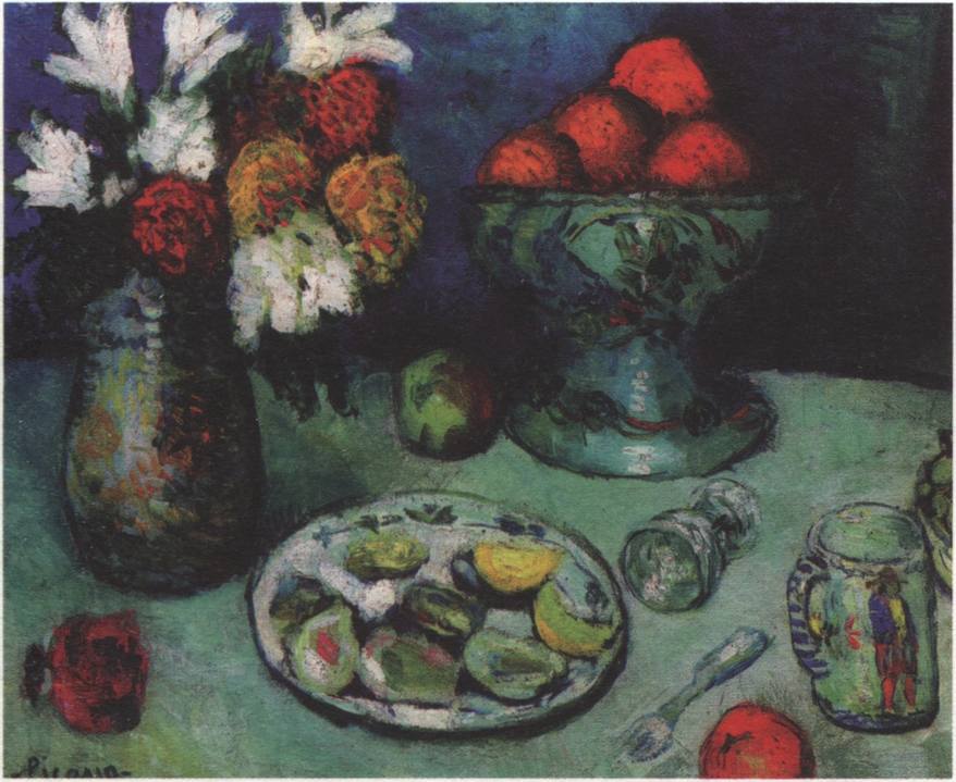 П. Пикассо. Десерт (1901) П. Пикассо. Десерт (1901)