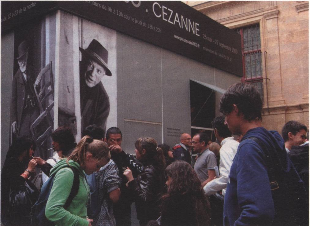 Очередь «на Пикассо» в Музее Грене, Экс-ан-Прованс Очередь «на Пикассо» в Музее Грене, Экс-ан-Прованс