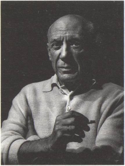 Портрет П. Пикассо. Фото Люсьена Ван Клерга Портрет П. Пикассо. Фото Люсьена Ван Клерга