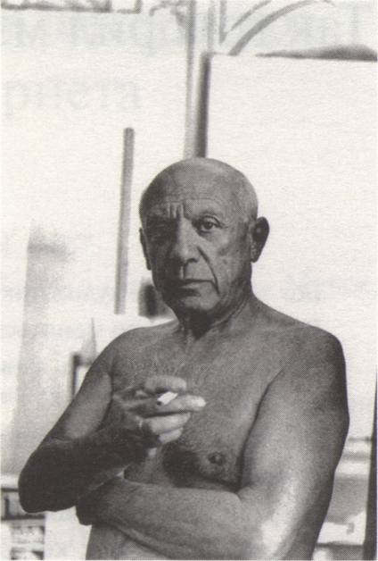 Пикассо в 1957 г Пикассо в 1957 г