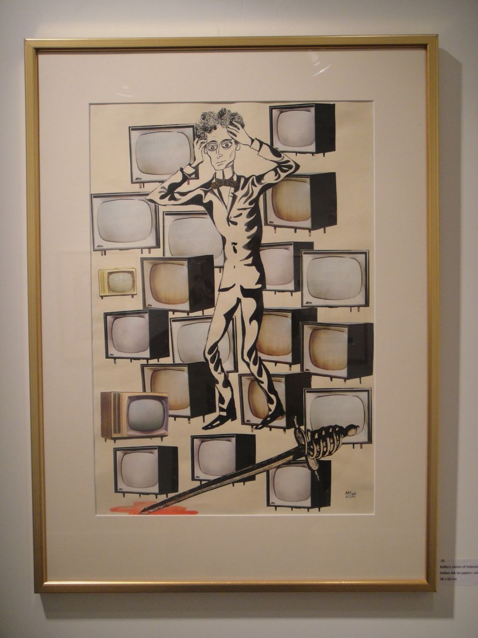 Рисунки и коллажи Адольфа Гофмейстера в Тель-Авиве Рисунки и коллажи Адольфа Гофмейстера в Тель-Авиве