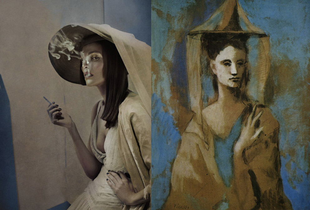 Картины Пабло Пикассо в интерпретации фотографа Еугенио Рекуэнсо Картины Пабло Пикассо в интерпретации фотографа Еугенио Рекуэнсо