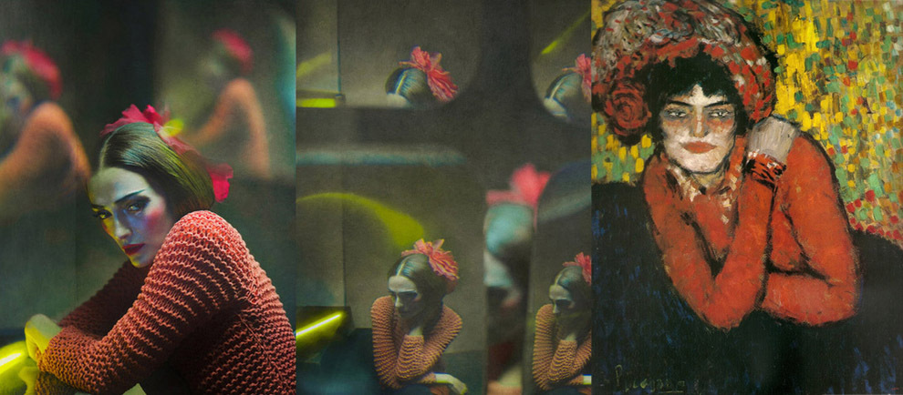 Картины Пабло Пикассо в интерпретации фотографа Еугенио Рекуэнсо Картины Пабло Пикассо в интерпретации фотографа Еугенио Рекуэнсо