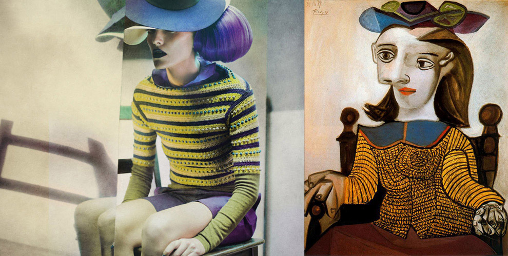 Картины Пабло Пикассо в интерпретации фотографа Еугенио Рекуэнсо Картины Пабло Пикассо в интерпретации фотографа Еугенио Рекуэнсо