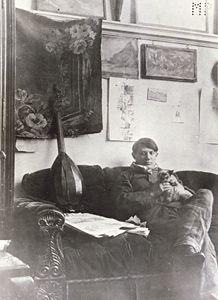 Проект The Untamed Species собирает изображения великих творческих людей с их котами и кошками Проект The Untamed Species собирает изображения великих творческих людей с их котами и кошками