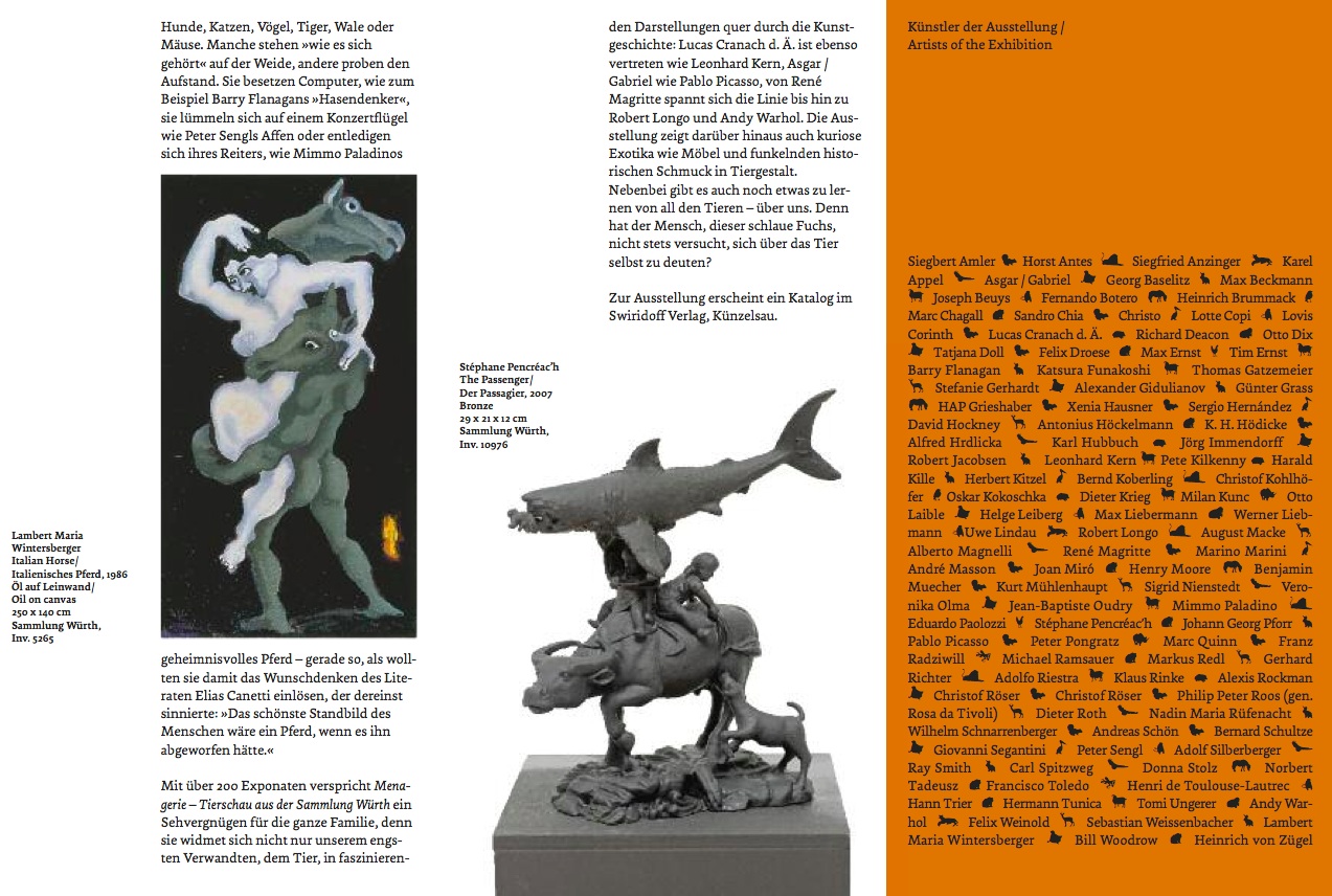 «Зверинец — изображения животных из собрания Вюрт» «Зверинец — изображения животных из собрания Вюрт»