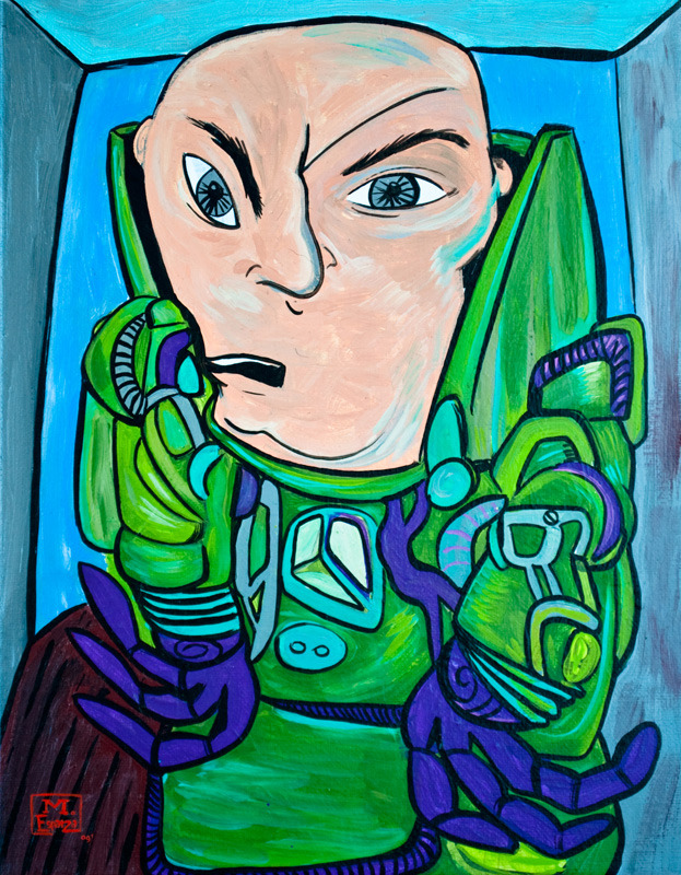 Супергерои в стиле Пикассо Супергерои в стиле Пикассо