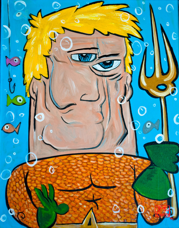 Супергерои в стиле Пикассо Супергерои в стиле Пикассо