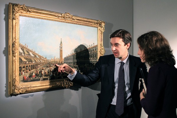 Sotheby's открыл двухдневную предаукционную выставку в РАХе Sotheby's открыл двухдневную предаукционную выставку в РАХе