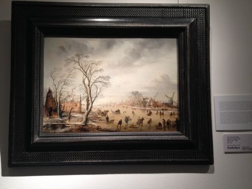 Sotheby's открыл двухдневную предаукционную выставку в РАХе Sotheby's открыл двухдневную предаукционную выставку в РАХе