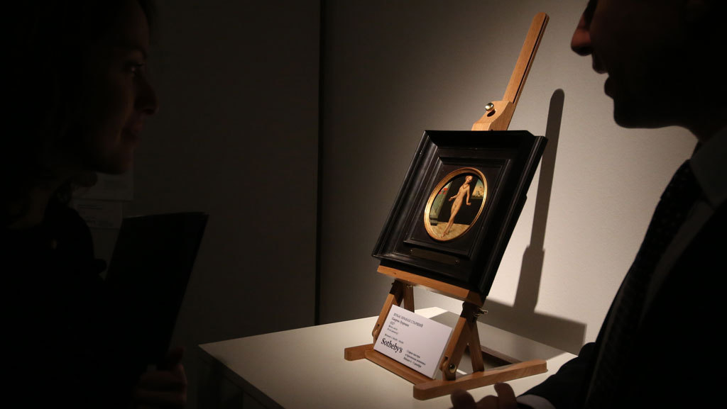 Sotheby's открыл двухдневную предаукционную выставку в РАХе Sotheby's открыл двухдневную предаукционную выставку в РАХе