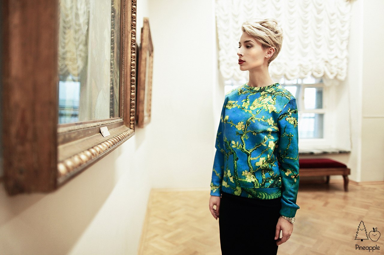 Свитшоты с картинами любимых художников Свитшоты с картинами любимых художников