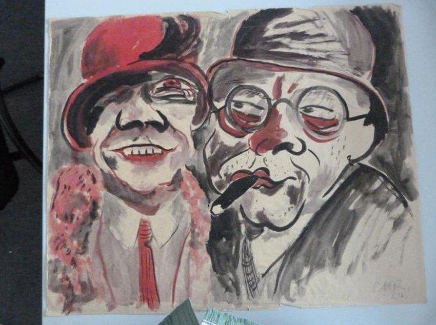 Опубликованы первые снимки обнаруженых в Мюнхене картин Опубликованы первые снимки обнаруженых в Мюнхене картин