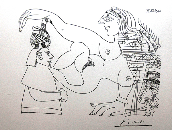 Эротическая выставка работ Пабло Пикассо приехала в Воронеж Эротическая выставка работ Пабло Пикассо приехала в Воронеж