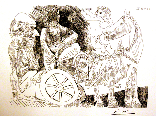 Эротическая выставка работ Пабло Пикассо приехала в Воронеж Эротическая выставка работ Пабло Пикассо приехала в Воронеж