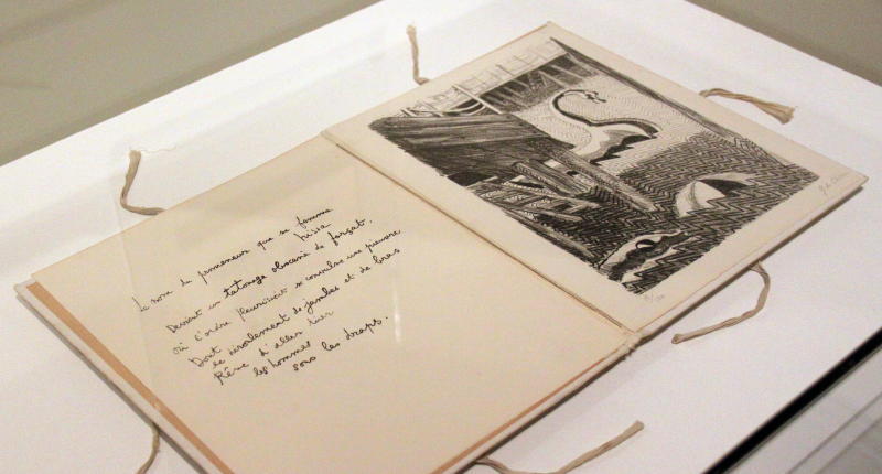 В ГМИИ открылась выставка «Сюрреализм и livre d`artiste» В ГМИИ открылась выставка «Сюрреализм и livre d`artiste»