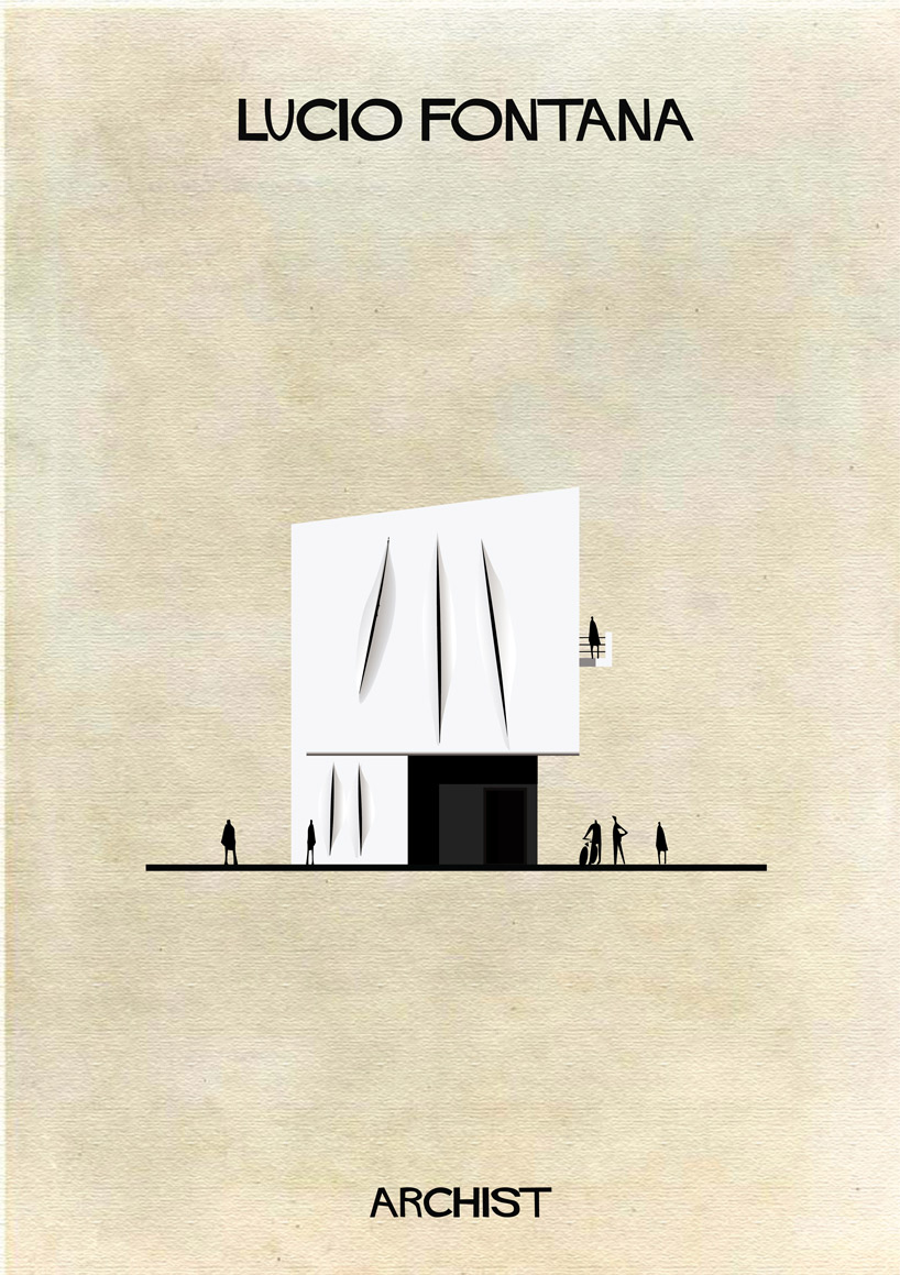 Известные мастера изобразительного искусства в виде архитектурных проектов Известные мастера изобразительного искусства в виде архитектурных проектов