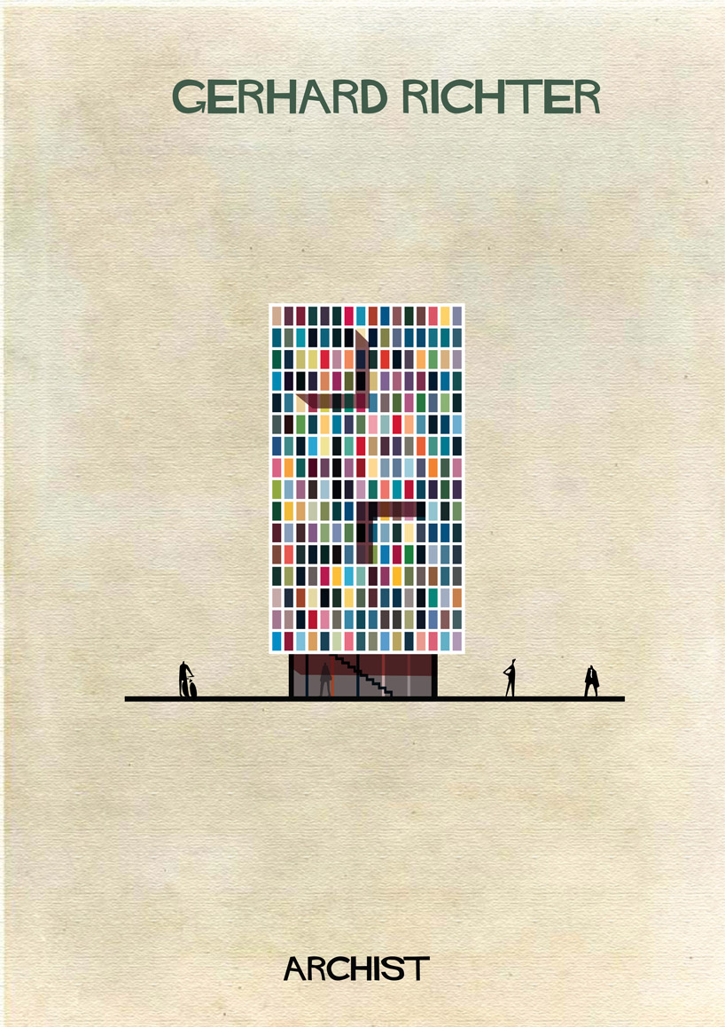 Известные мастера изобразительного искусства в виде архитектурных проектов Известные мастера изобразительного искусства в виде архитектурных проектов