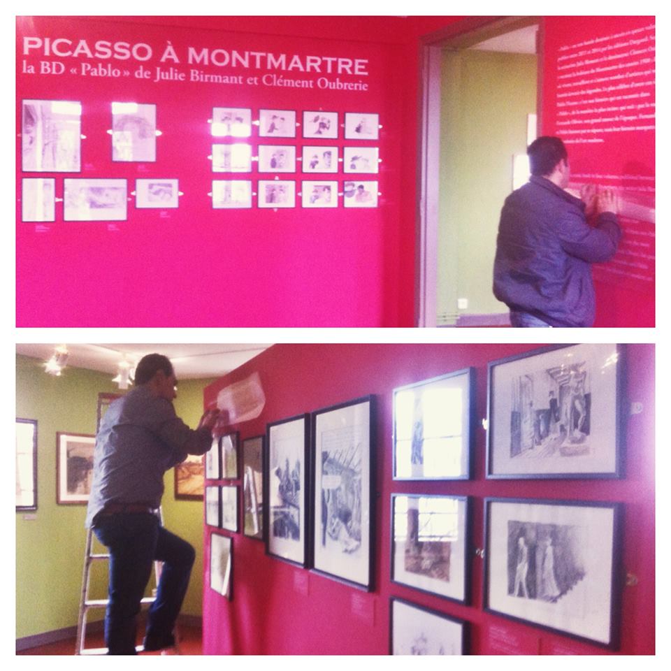 Комиксы о жизни 20-летнего Пабло Пикассо на выставке в Париже Комиксы о жизни 20-летнего Пабло Пикассо на выставке в Париже