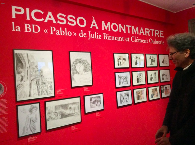 Комиксы о жизни 20-летнего Пабло Пикассо на выставке в Париже Комиксы о жизни 20-летнего Пабло Пикассо на выставке в Париже