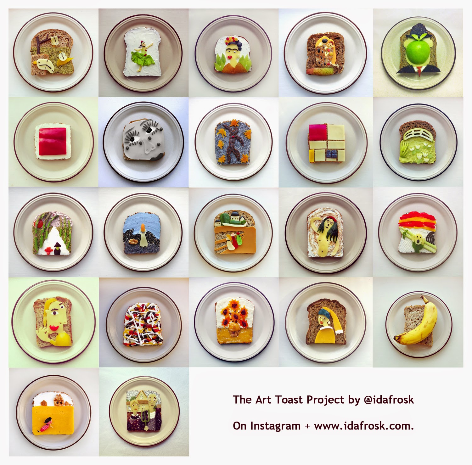 Food Art от Иды Скивенес Food Art от Иды Скивенес