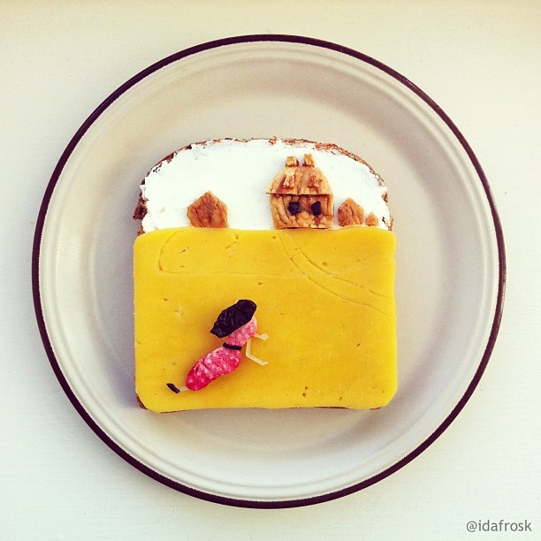 Food Art от Иды Скивенес Food Art от Иды Скивенес