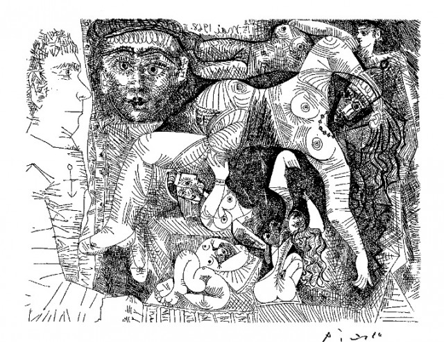 Эротические гравюры Пикассо Эротические гравюры Пикассо