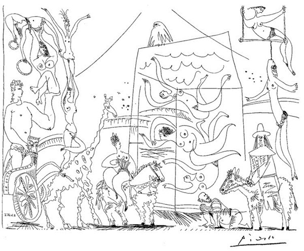 Эротические гравюры Пикассо Эротические гравюры Пикассо