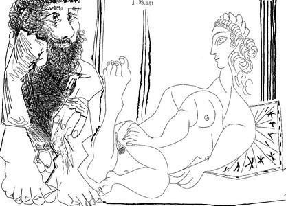 Эротические гравюры Пикассо Эротические гравюры Пикассо