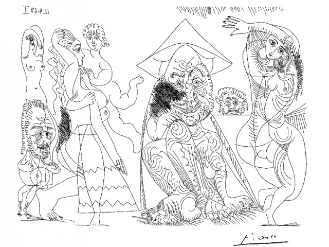 Эротические гравюры Пикассо Эротические гравюры Пикассо