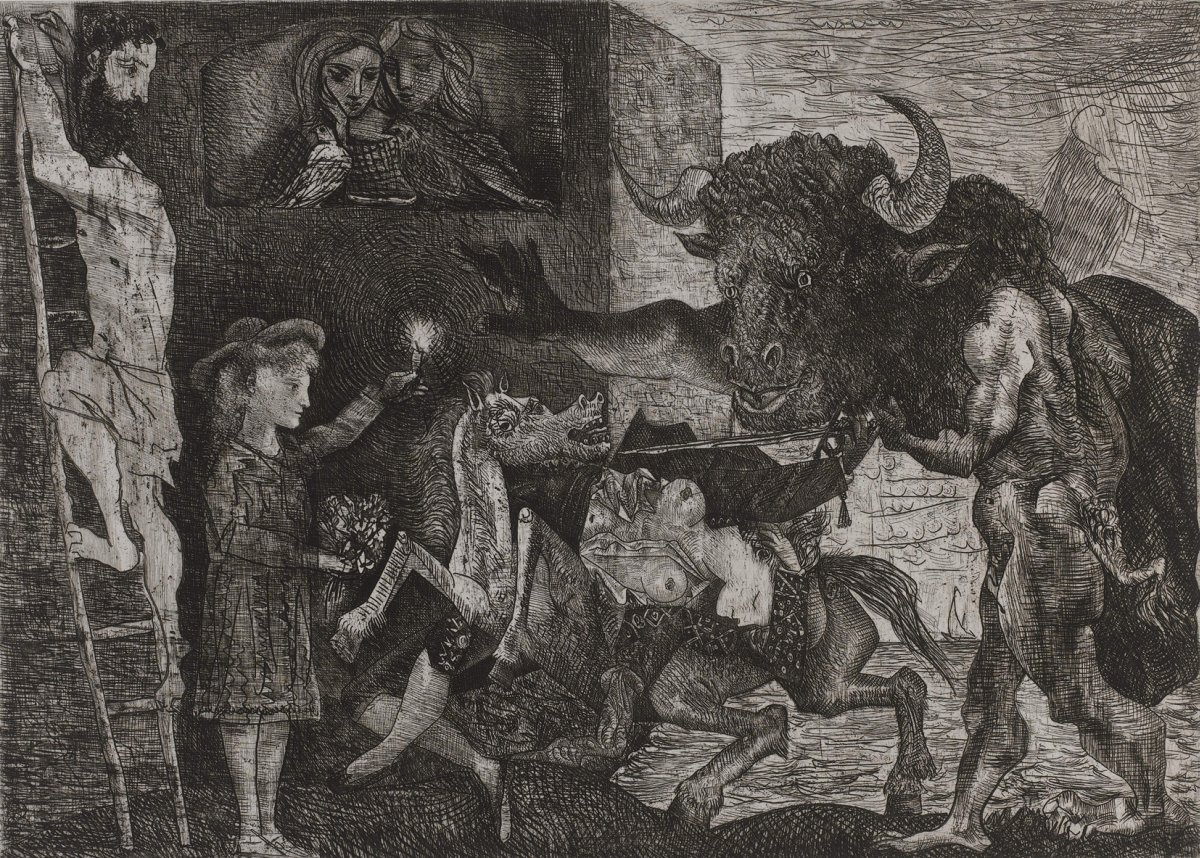 Пабло Пикассо «Минотавромахия» Пабло Пикассо «Минотавромахия»