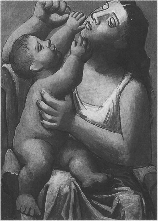 23. Мать и дитя. 1921 23. Мать и дитя. 1921