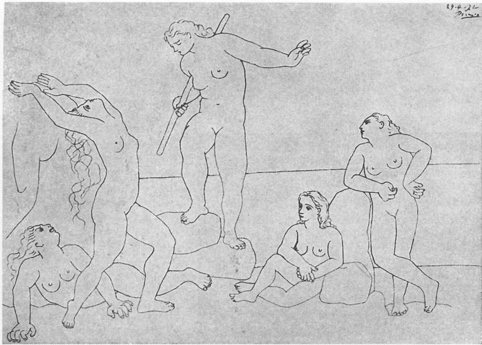 25. Женщины у моря. 1921 25. Женщины у моря. 1921